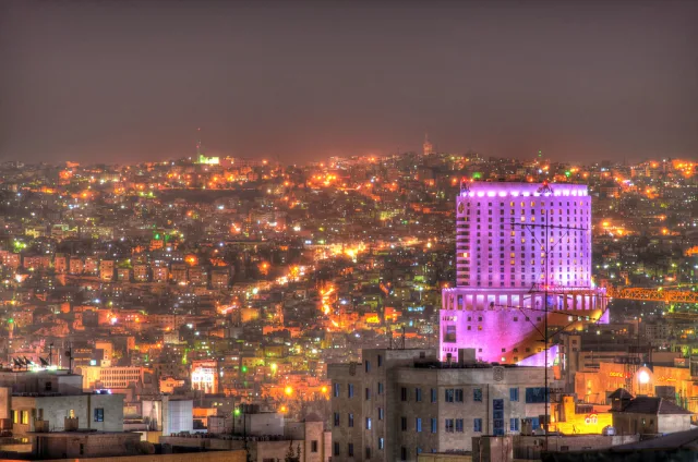Amman — hub principal ville