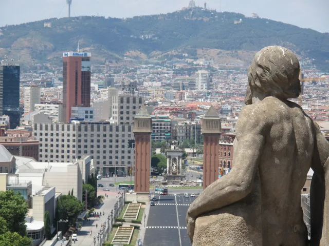Barcelone — hub principal ville