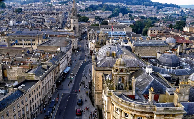 Bath — hub principal ville