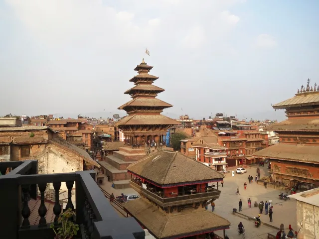 Bhaktapur — hub principal ville