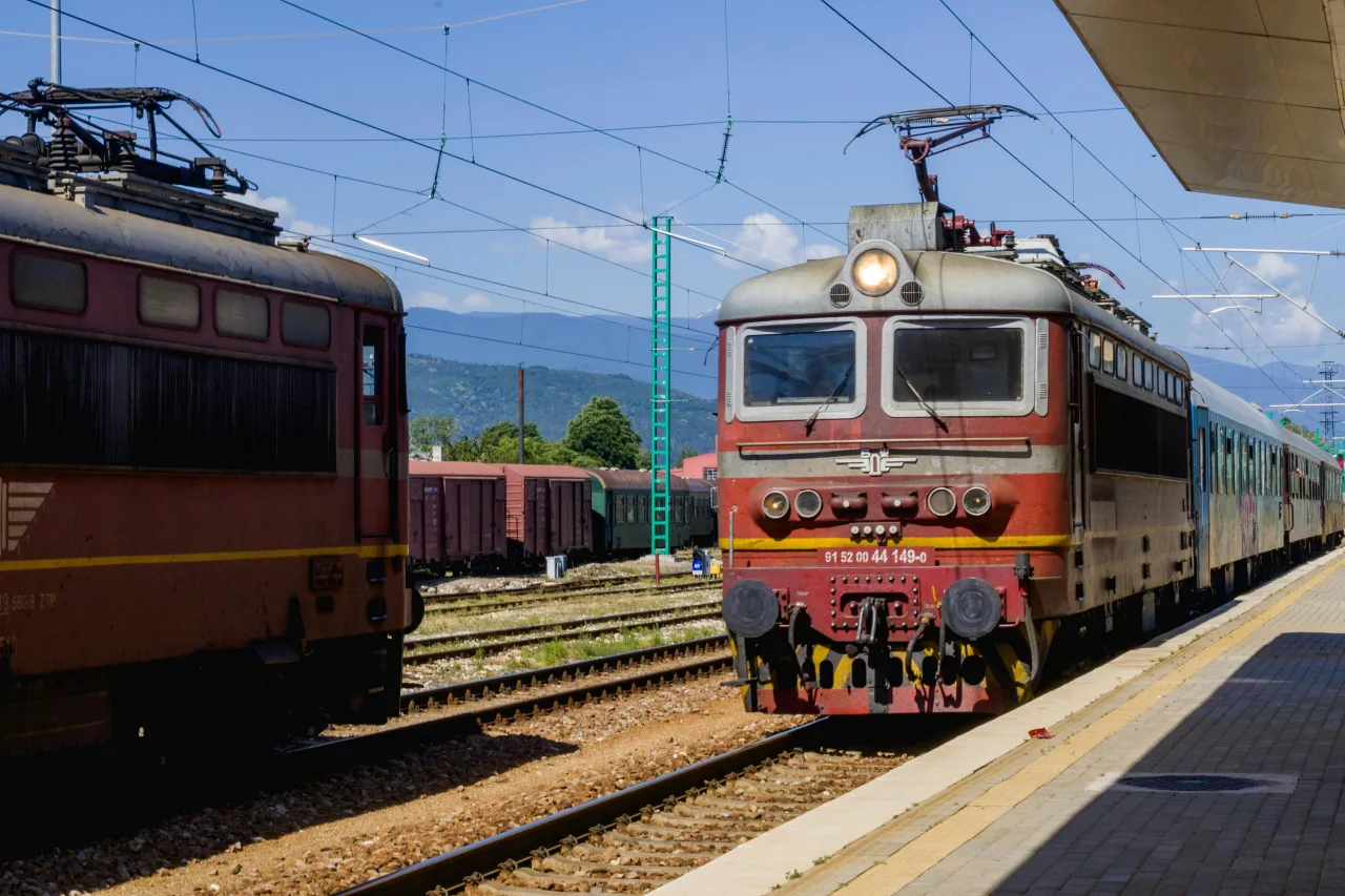 Bulgarie — train