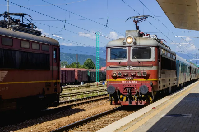 Bulgarie — train