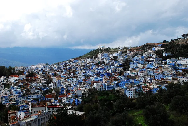 Chefchaouen — hub principal ville