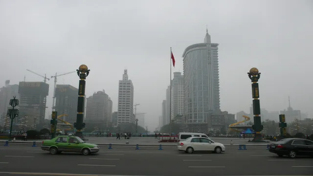 Chengdu — hub principal ville