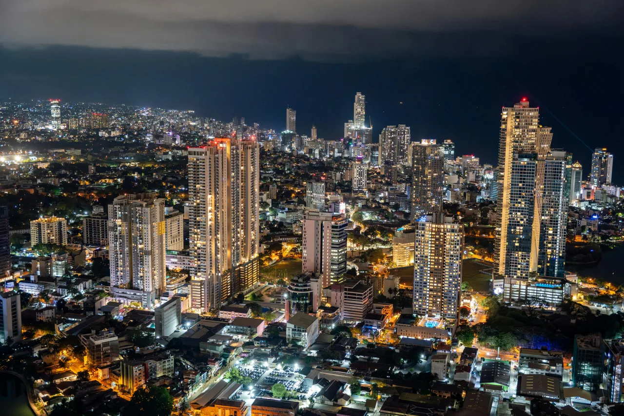 Colombo — hub principal ville