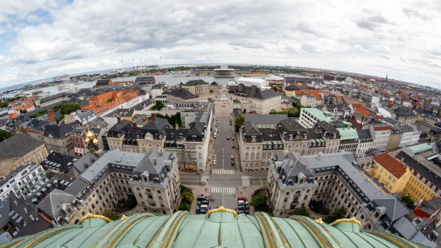 Copenhague — hub principal ville