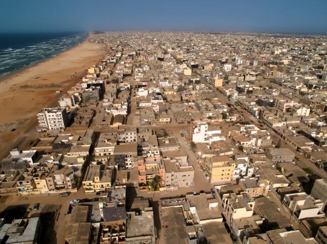 Dakar — hub principal ville