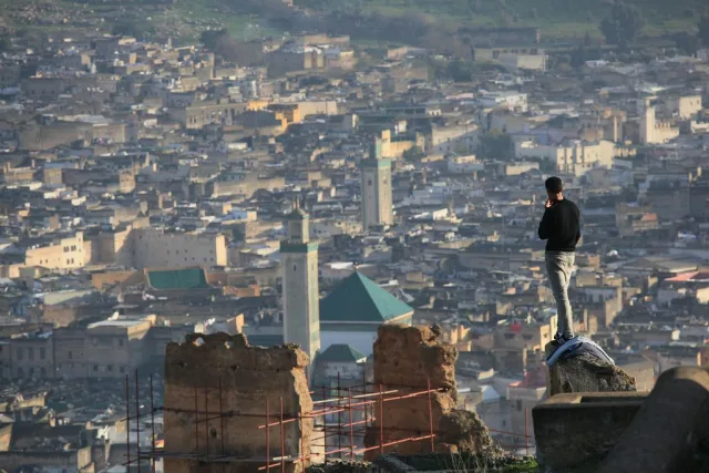 Fès — hub principal ville