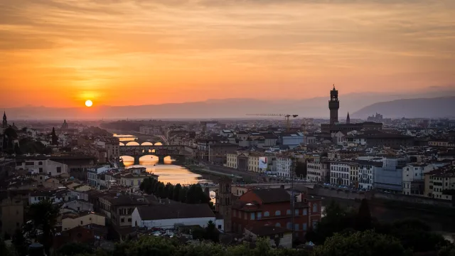 Florence — hub principal ville