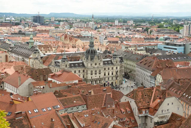 Graz — hub principal ville