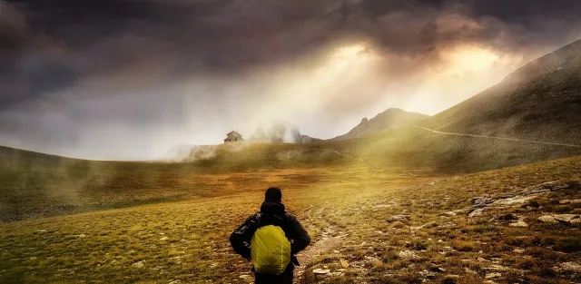 Grèce — trek randonnee