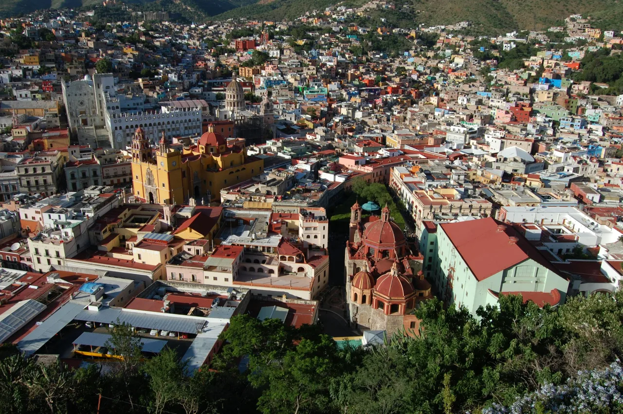 Guanajuato — hub principal ville