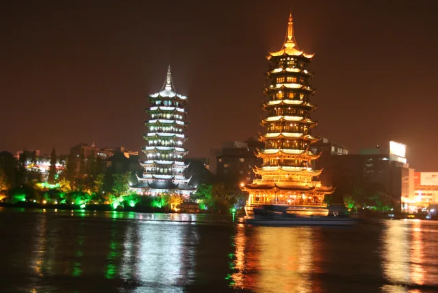 Guilin — hub principal ville