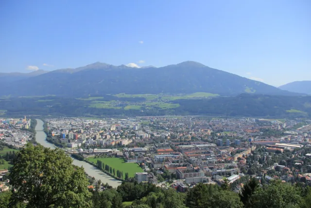 Innsbruck — hub principal ville