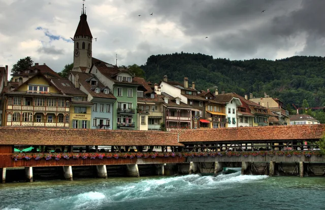 Interlaken — hub principal ville