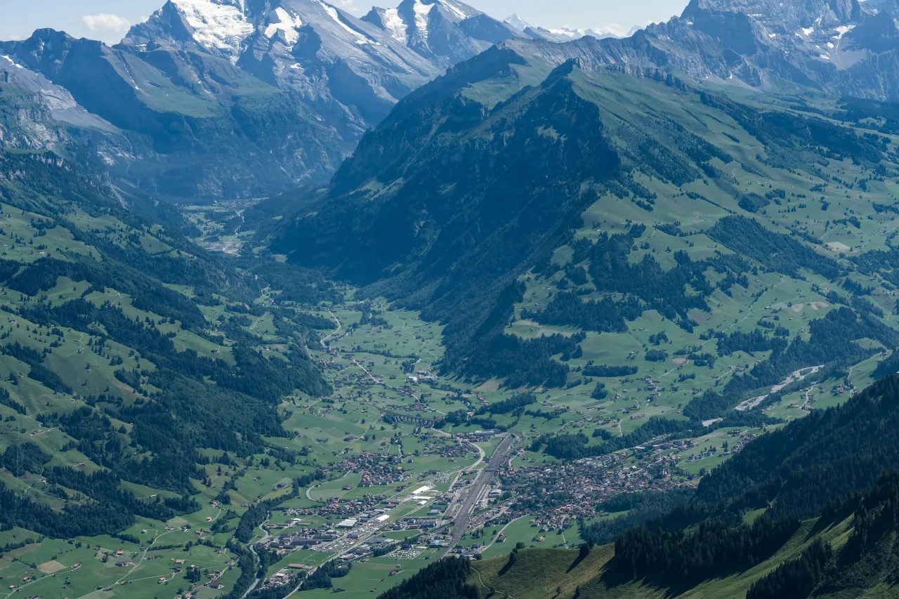 Région Jungfrau — hub principal region