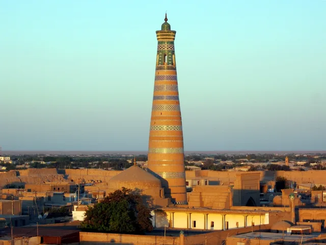 Khiva — hub principal ville