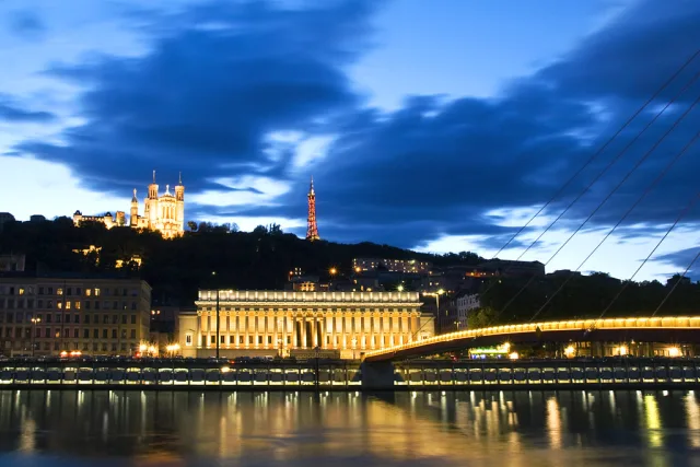 Lyon — hub principal ville
