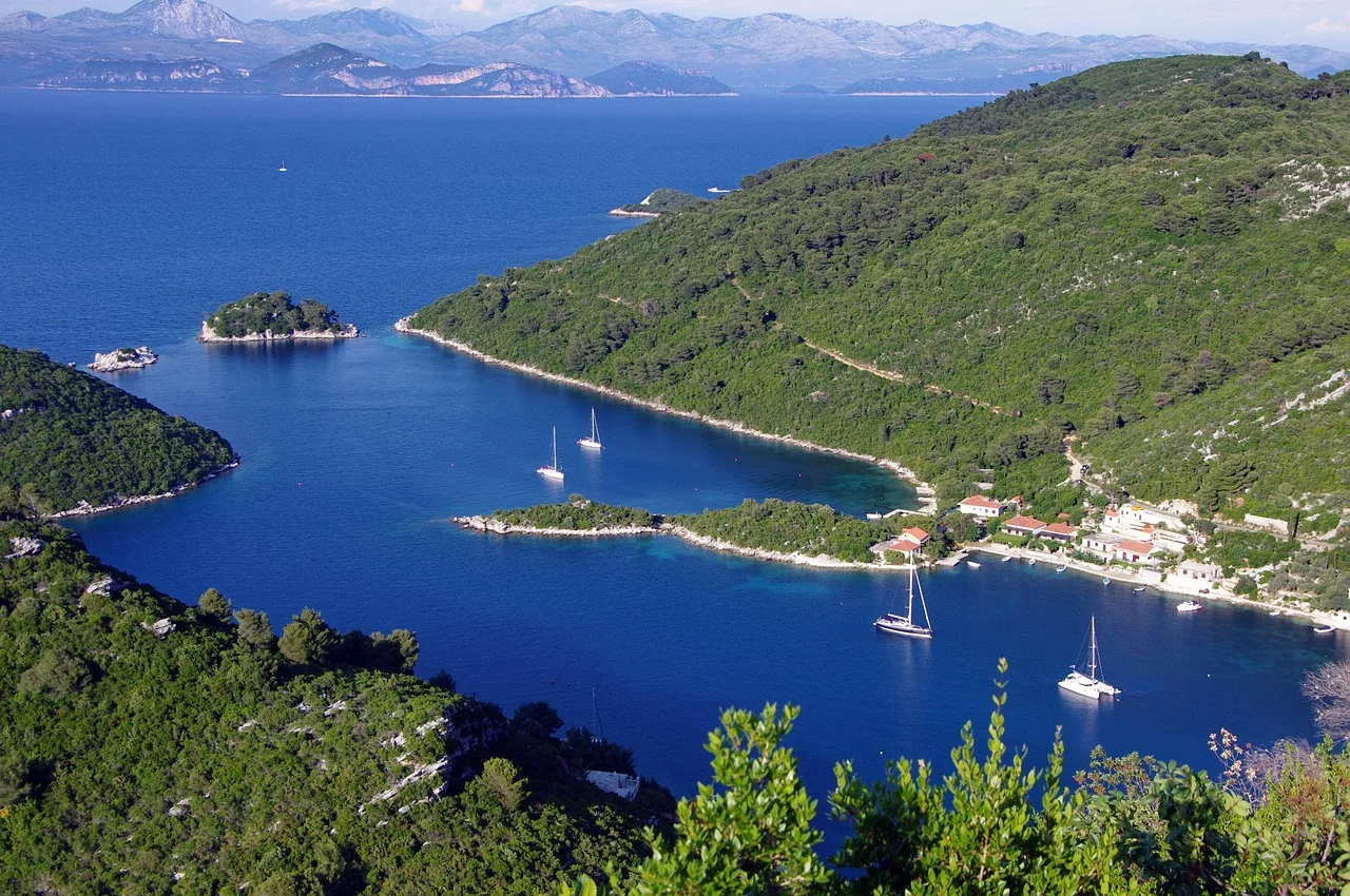 Mljet — hub principal ile