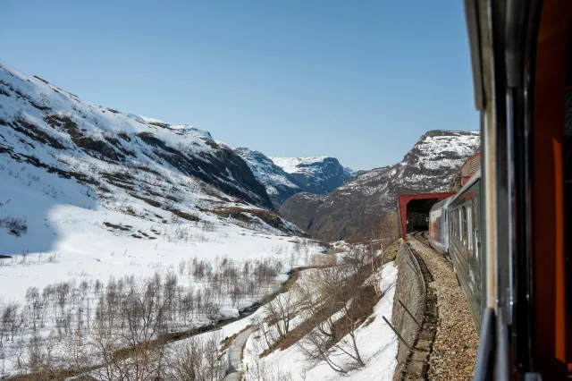 Norvège — train