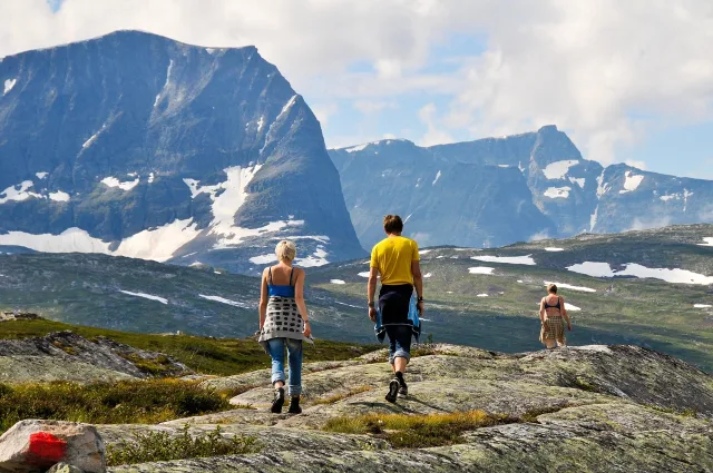 Norvège — trek randonnee