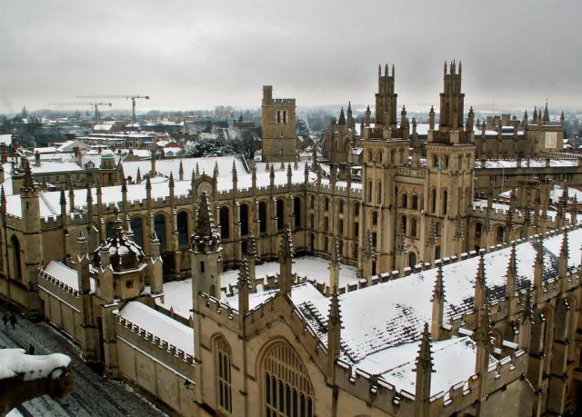 Oxford — hub principal ville