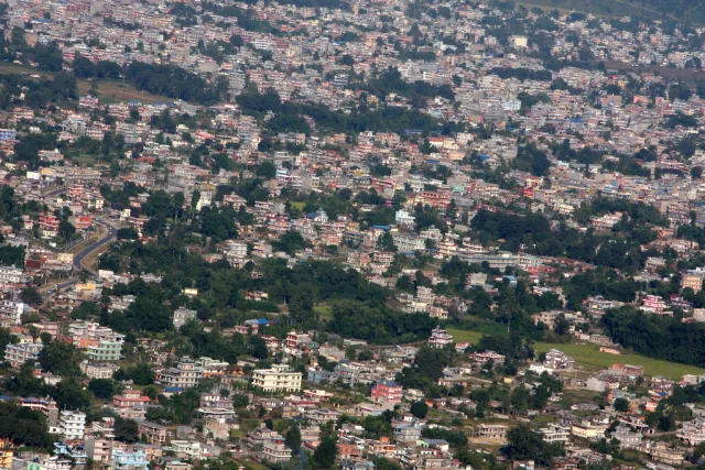Pokhara — hub principal ville
