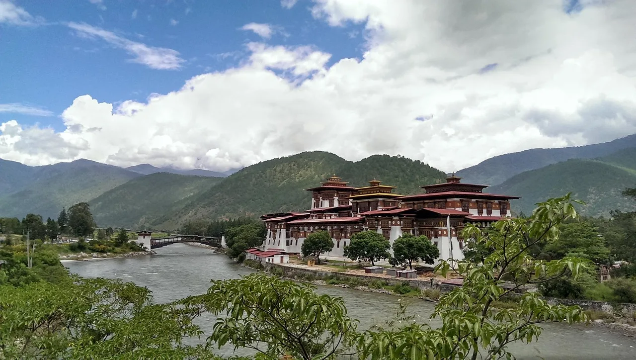 Punakha — hub principal ville