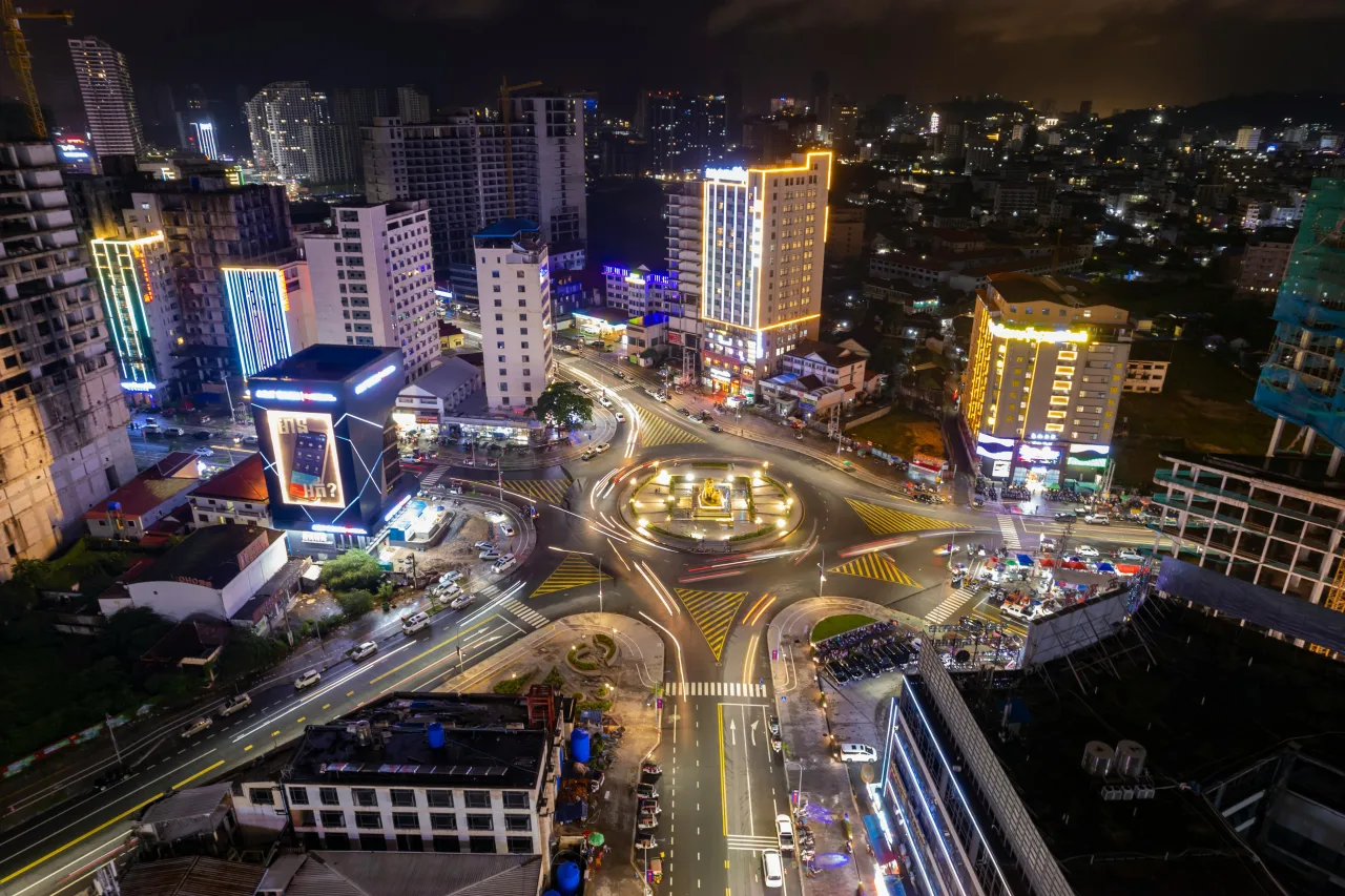 Sihanoukville — hub principal ville
