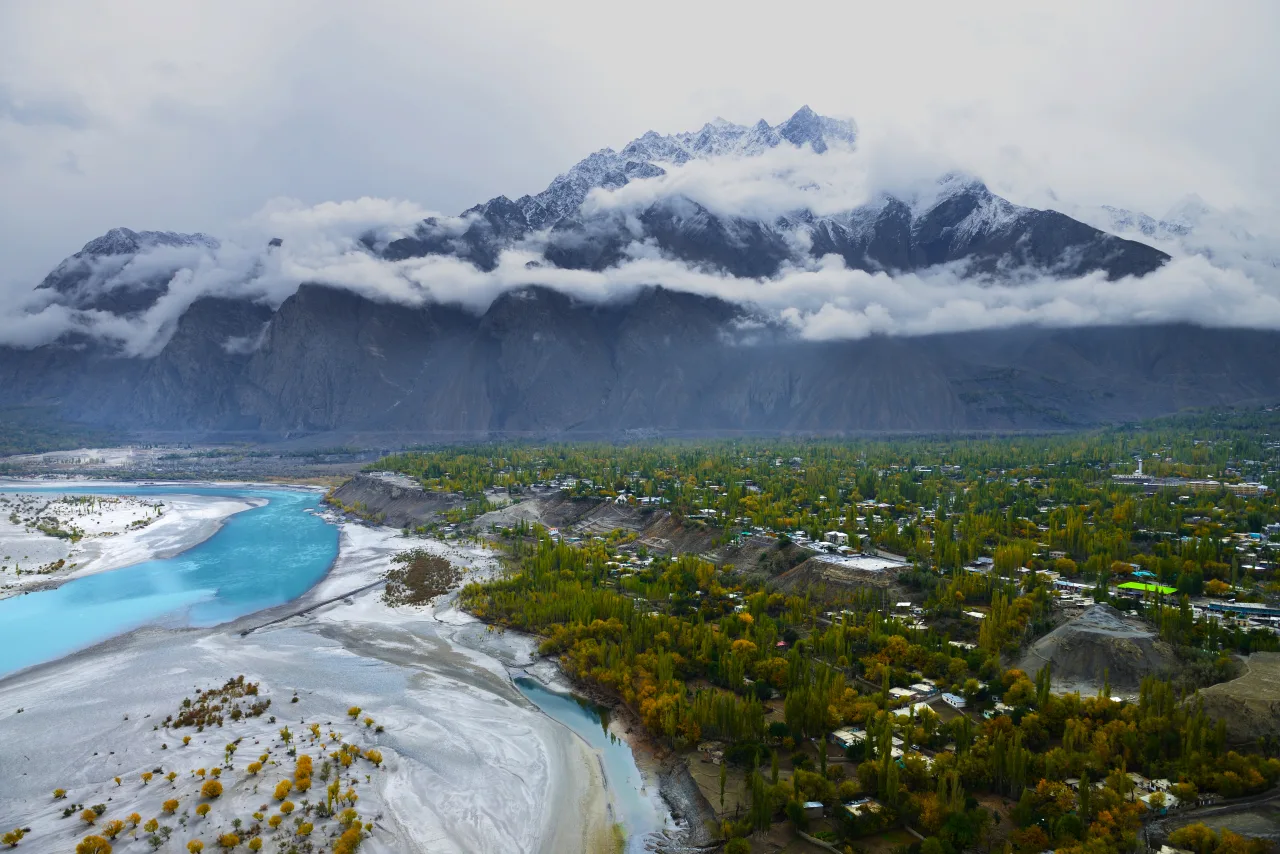 Skardu — hub principal ville