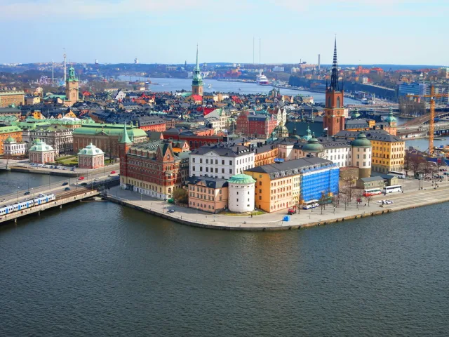 Stockholm — hub principal ville
