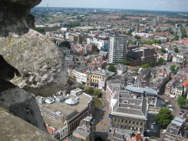 Utrecht — hub principal ville