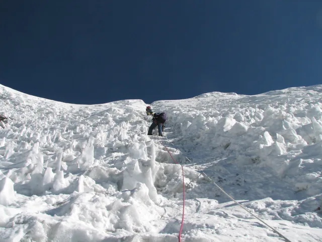 mountaineering alpinism summit glacier Alpinisme