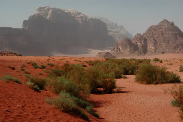 Wadi Rum — hub principal region