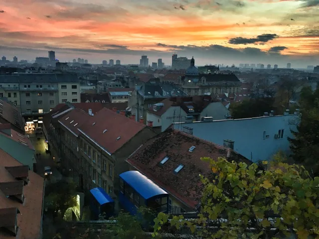 Zagreb — hub principal ville