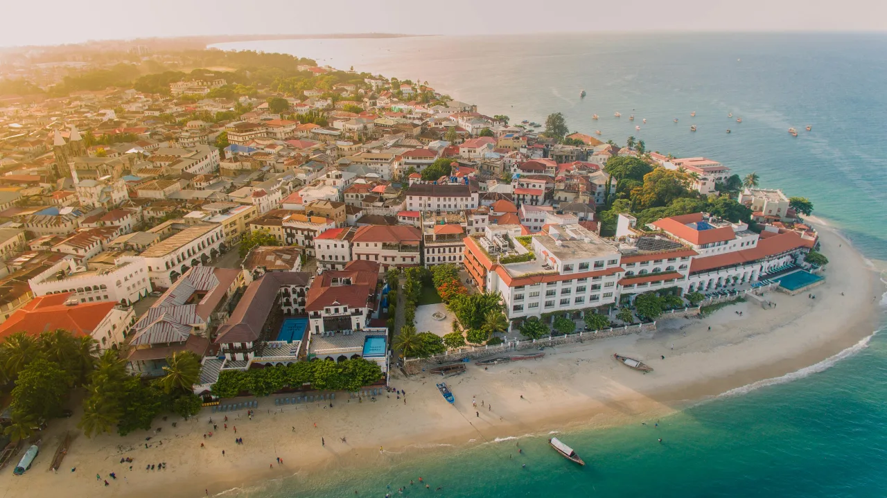 Zanzibar — hub principal ile